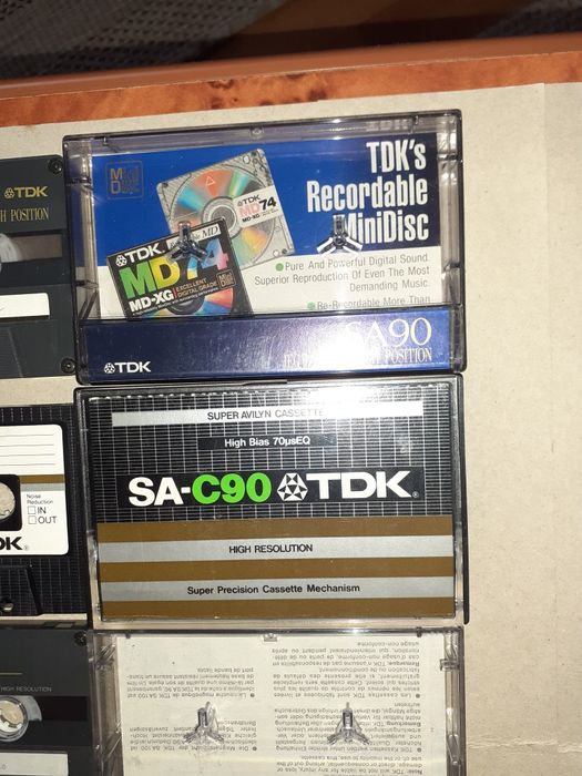 Lot 4 bucati casete crom chrome TDK 90 minute