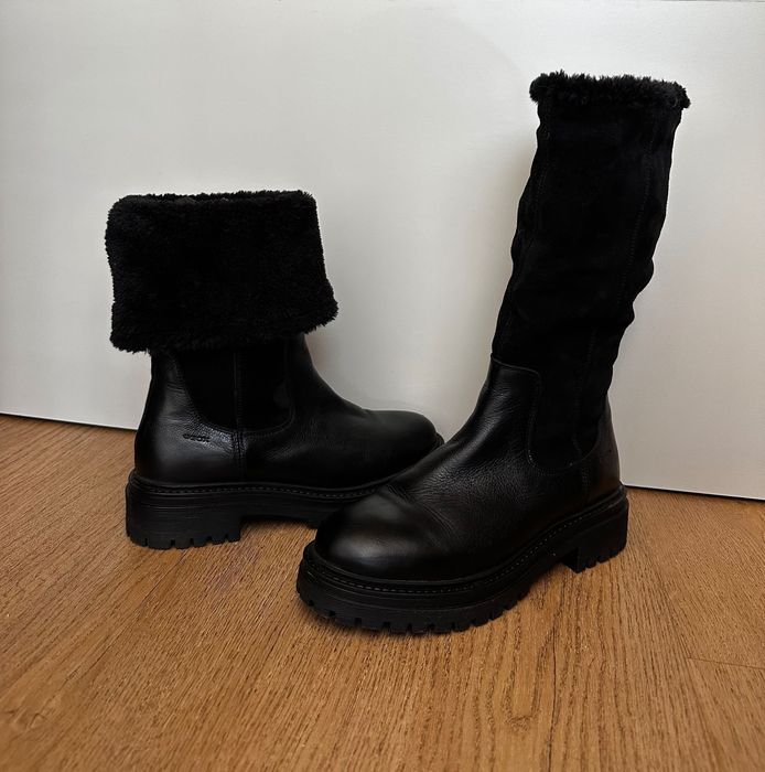 Ghete / Botine Geox Iridea imblanite