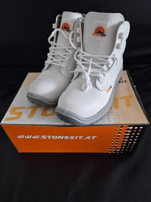Pantofi de siguranță STONEKIT S2 Paros Albi