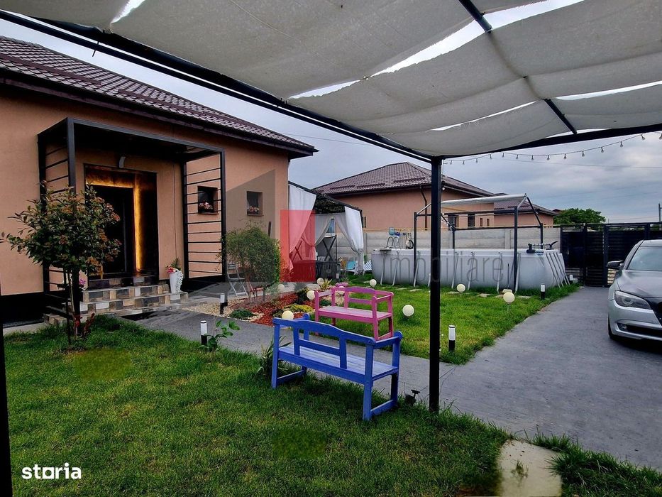 Vindem casa moderna cu piscina si zona de fitness --Mihailesti