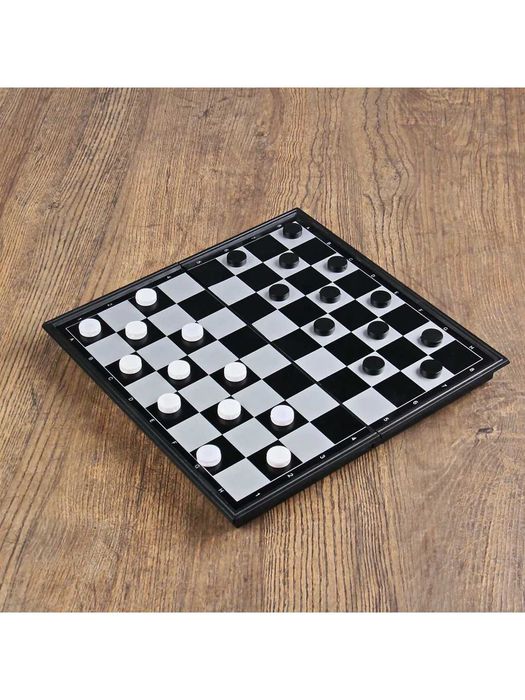 Шашки и шахматы, 2 в 1