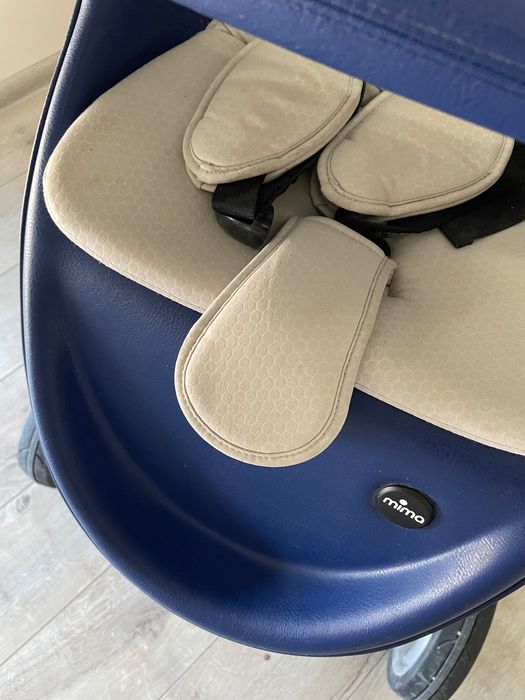 Синя комбинирана количка mima xari 2 в 1