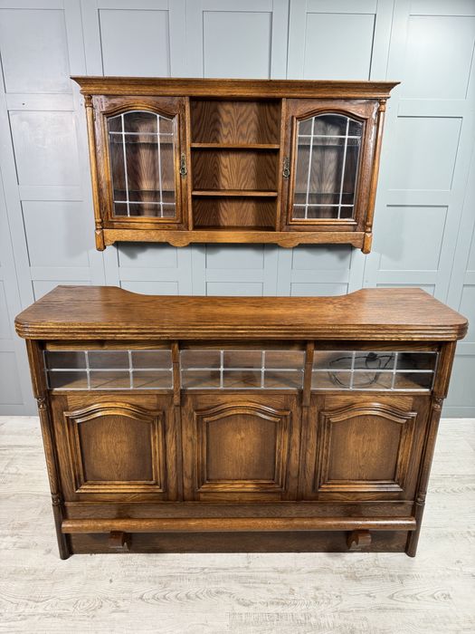 Бар плот - рецепция дъб масив К027