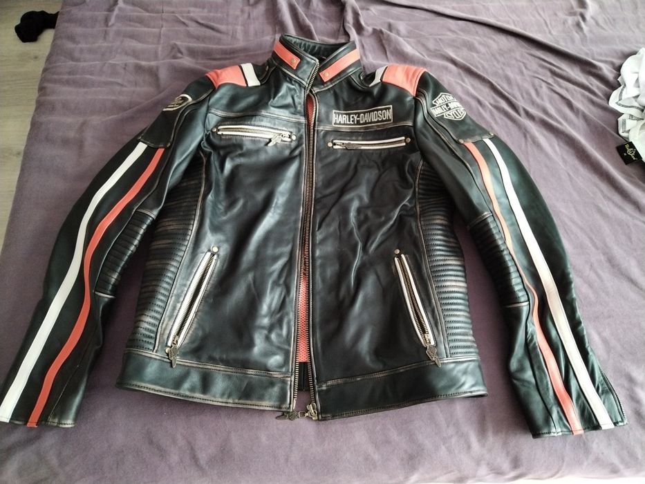 Кожено мото яке harlley davidson