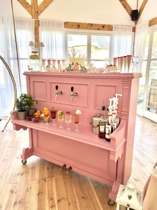 Pianina bar, Piano Bar, Bar mobil, Dozator bere, Horeca, Nunta