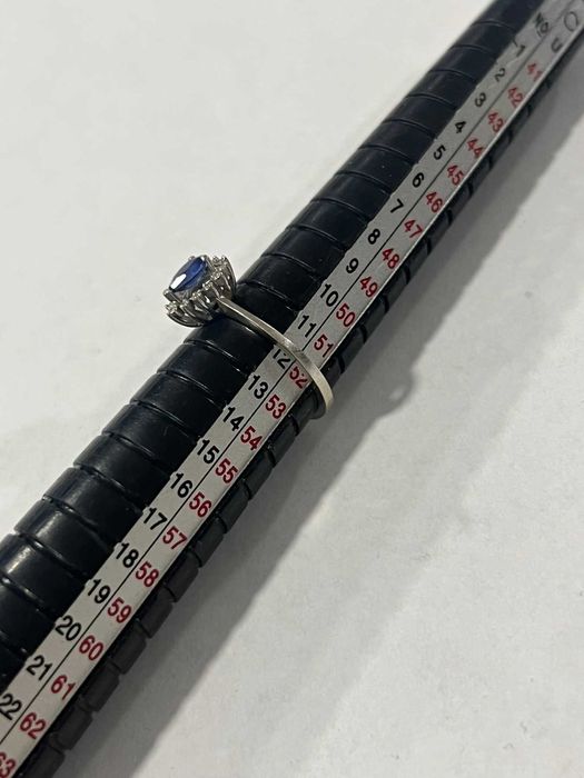 Златен пръстен ZEN Сапфир