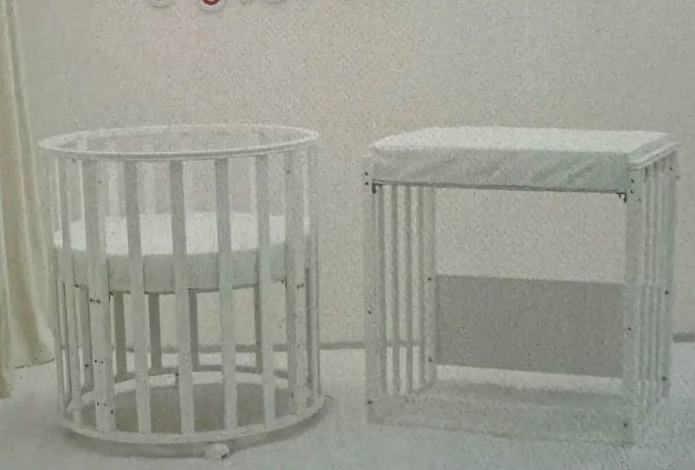 Детский манеж трансформер 6в1. С двумя матрасами