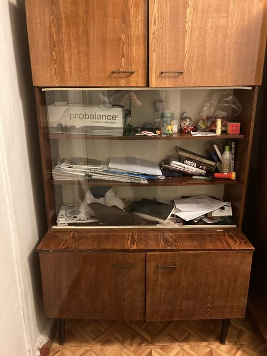 Советский книжный шкаф