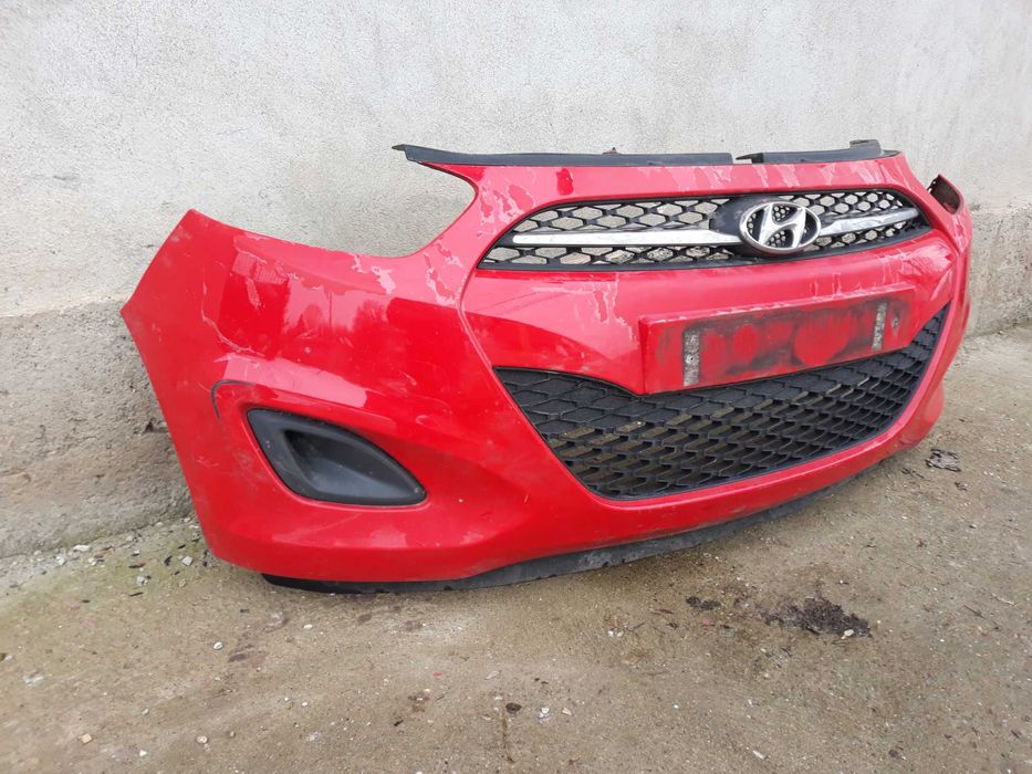 предна броня с маска  решетки за хюндай И10 фейслифт 11-13 HYUNDAI I10