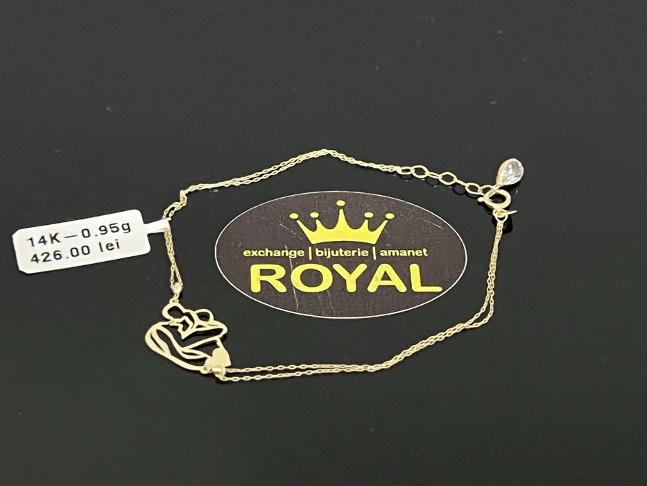 Bijuteria Royal CB : Bratara mama copil aur 14k 585  0,95 gr