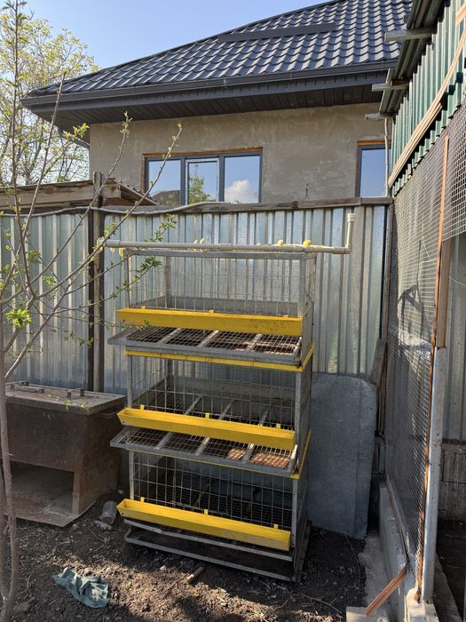 Клетки для кур несушек доя бролера