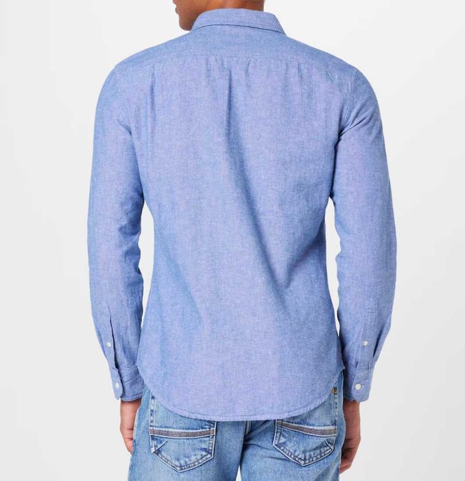 LEVI'S ® Slim Fit Риза в Синьо Меланж