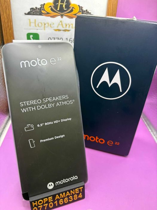 HOPE AMANET P2-Moto e22 desigilat de proba 64 GB/4 RAM