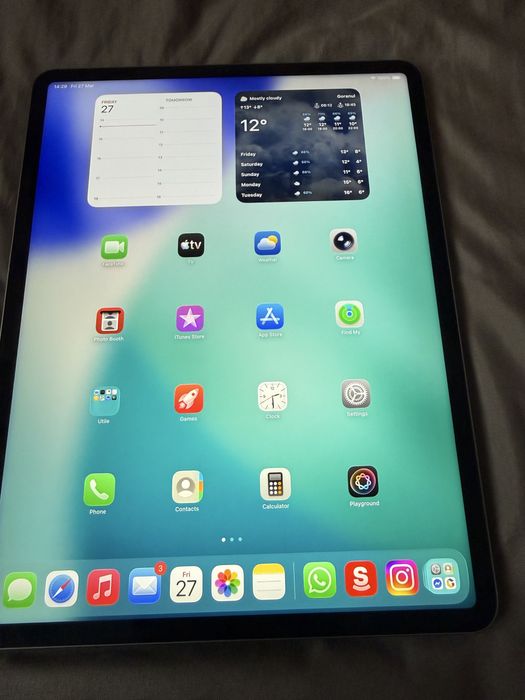 Ipad pro generatia a 5-a 12”9  128 GB doar wi-fi full box