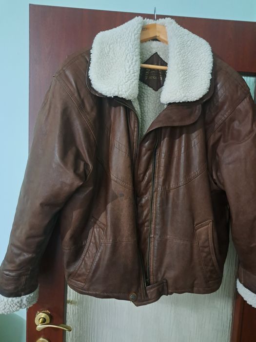 Vind geaca piele imblanita nr 46