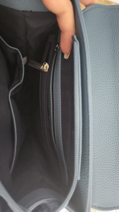 Синя чанта/раница