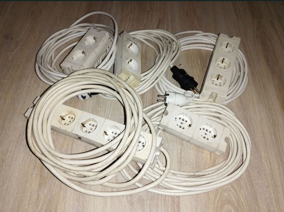 Prelungitor Parkside 25 m si Set 5 Prelungitoare Robuste - cupru