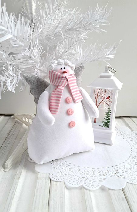 "Снеговик" Тильда. Украшение интерьера.