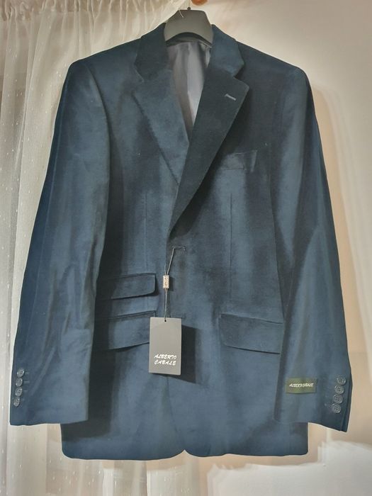 Sacou Alberto Cabale catifea 3 culori