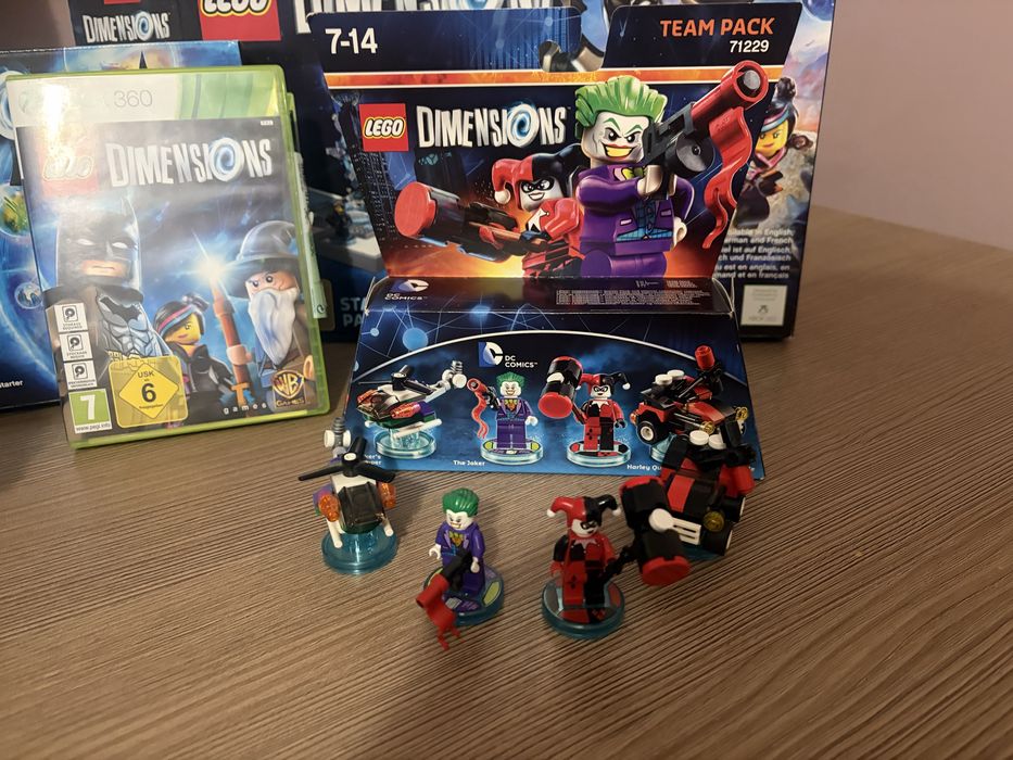 Lego Dimensions Xbox 360 full set complet + CD + Team Pack