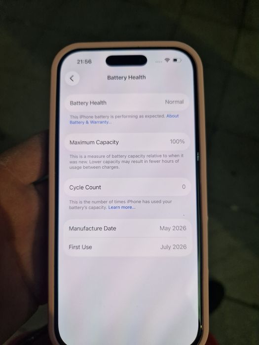 Iphone  17 256gb 100%