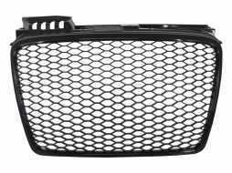 Grila RS compatibil cu Audi A4 B7 RS4 Negru Lucios
