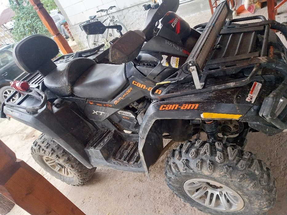 Vând Urgent atv Can-am outlander XT 500cc din 2009 acte de franta