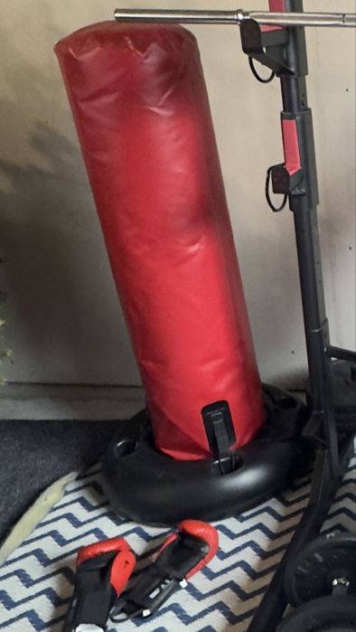 Sac de box dechatlon si manusi copii