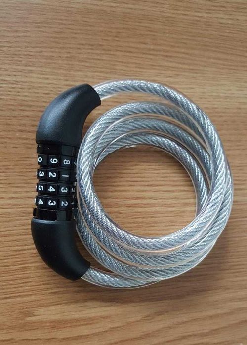 Antifurt cu cifru pentru bicicletă