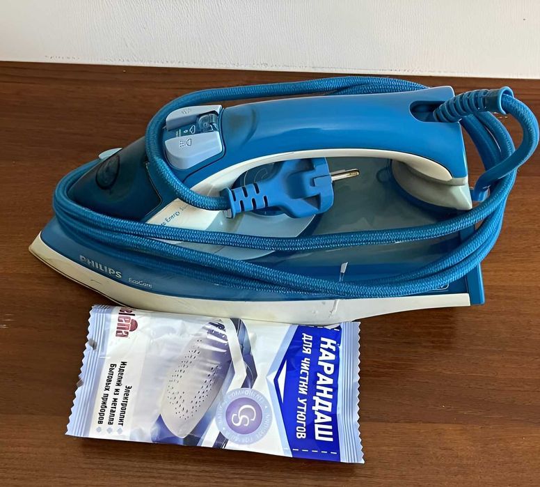 Продаются паровой утюг Philips SteamGlide + гладильная доска