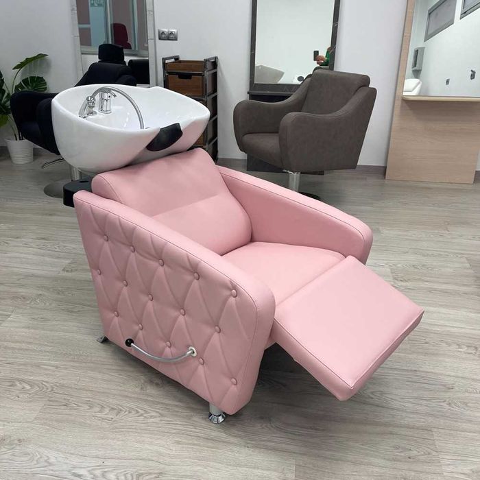 Фризьорски стол Iris -квадратна база