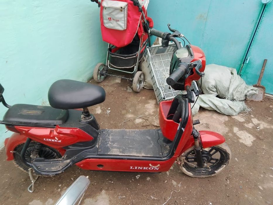 Продам электроскутер на ходу