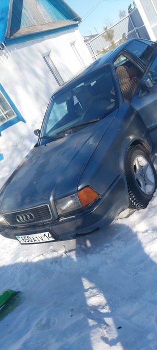 Audi b4 на полном ходу