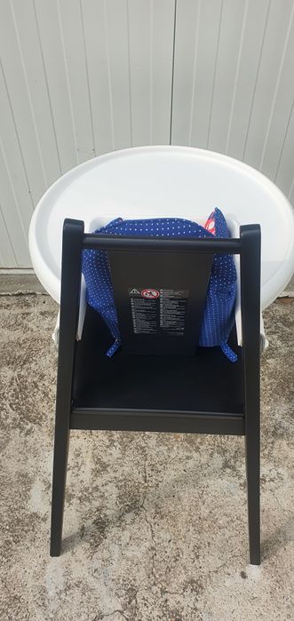 Нов дървен стол за хранене с табла