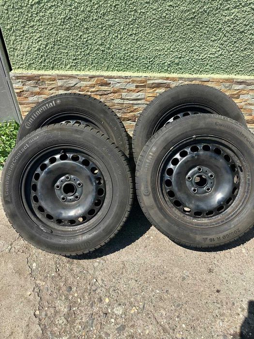 Anvelope iarna Continental 205/60 R16 96H XL  + Jante tabla