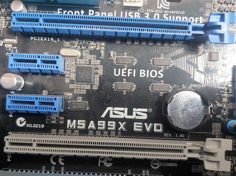 Материнская плата AMD Asus и Процессор AMD