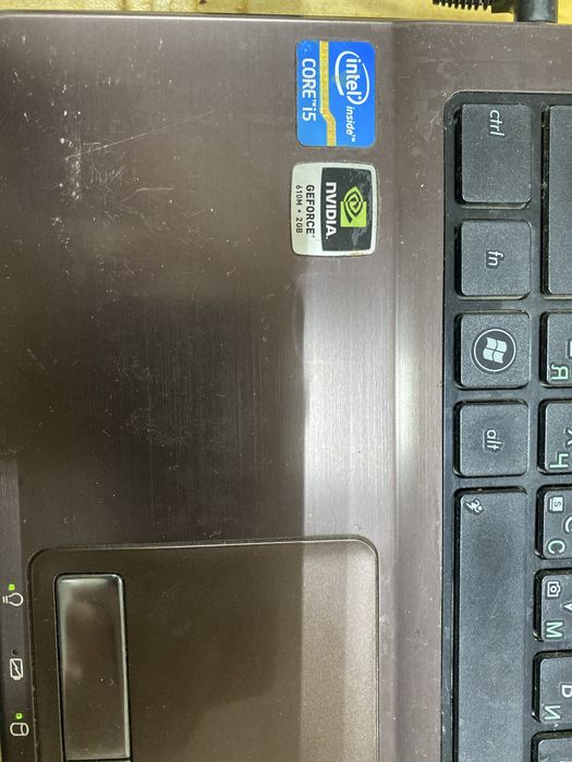 Ноутбук ASUS процессор i5 озу 8