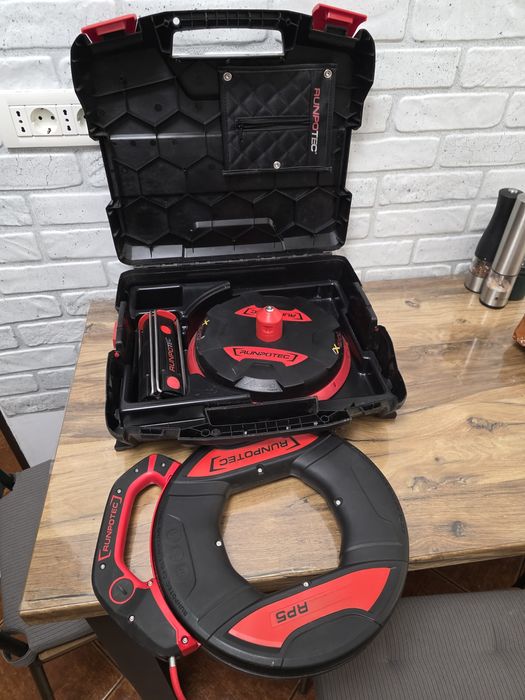 Derulator tamburi XB 300 + mandrina multifunctionala + geanta transport RUNPOTEC