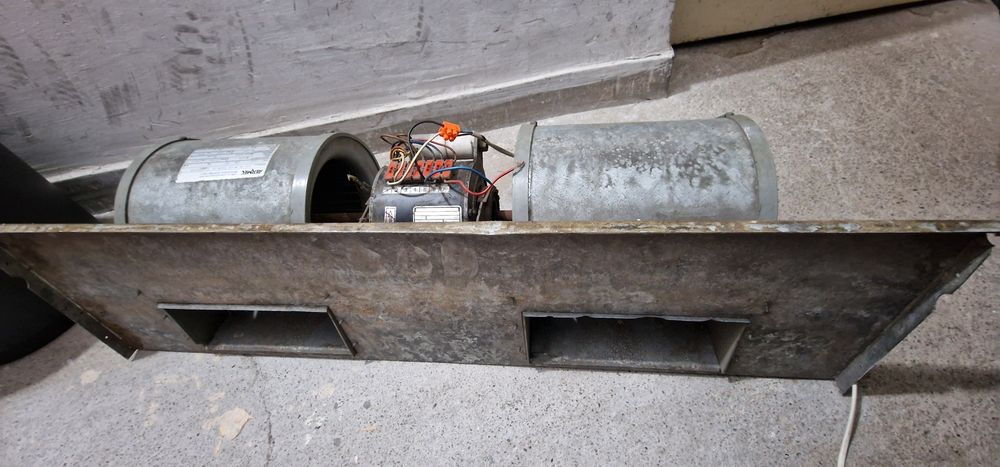 Exhaustor cu 2 turbine