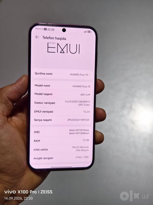 Huawei pura 70 global