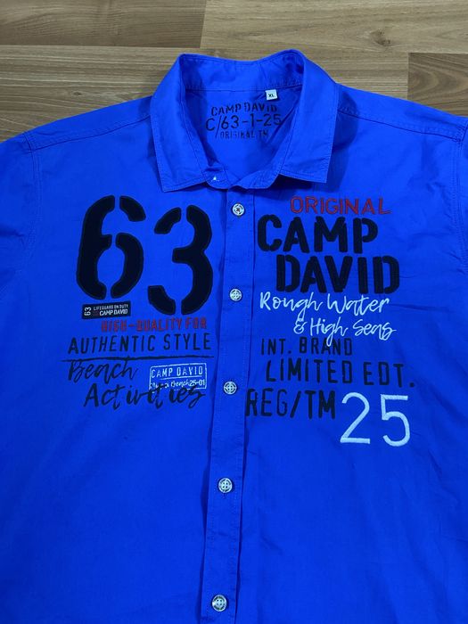 Camasa barbati Camp David XL