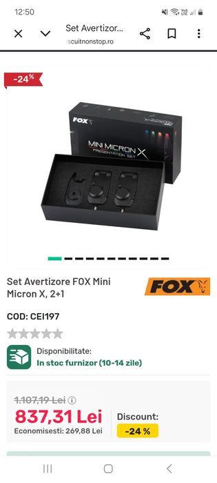 Avertizori fox mini micron x 3+1 si 2+1