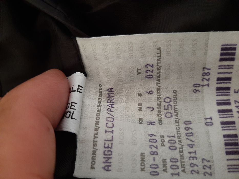 Sacou original HUGO BOSS marimea 50