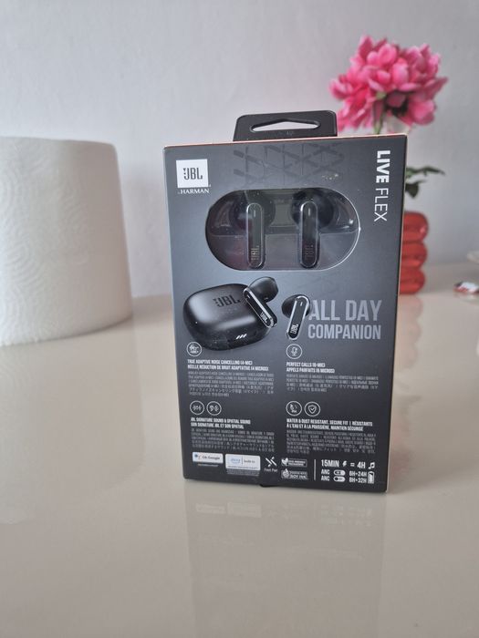 Casti in-ear JBL Live Flex,Touch Control,True Wireless,Sigilate - Noi.
