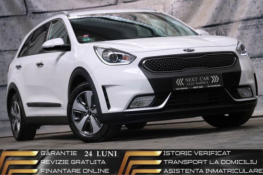 Kia Niro GARANTIE 24 LUNI*RATE*Hybrid*Automata*Piele*Line+Side Assist+Distronic