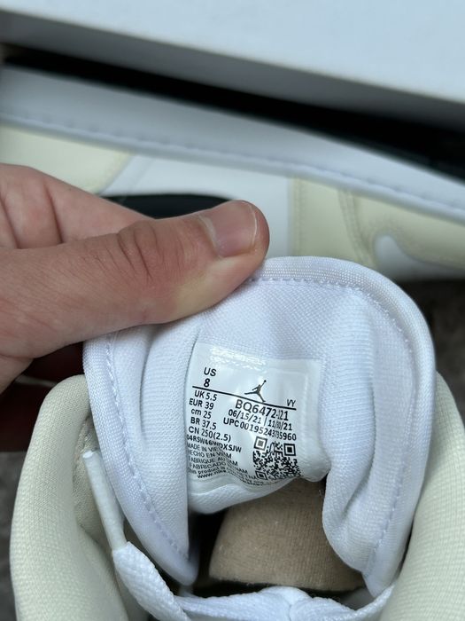 Jordan 1 Mid Coconut (nike adidas bape amiri gucci versace yeezy ow)