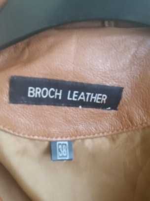 Естествена кожа яке ,без никакви забележки почти ново- М/Л  размер