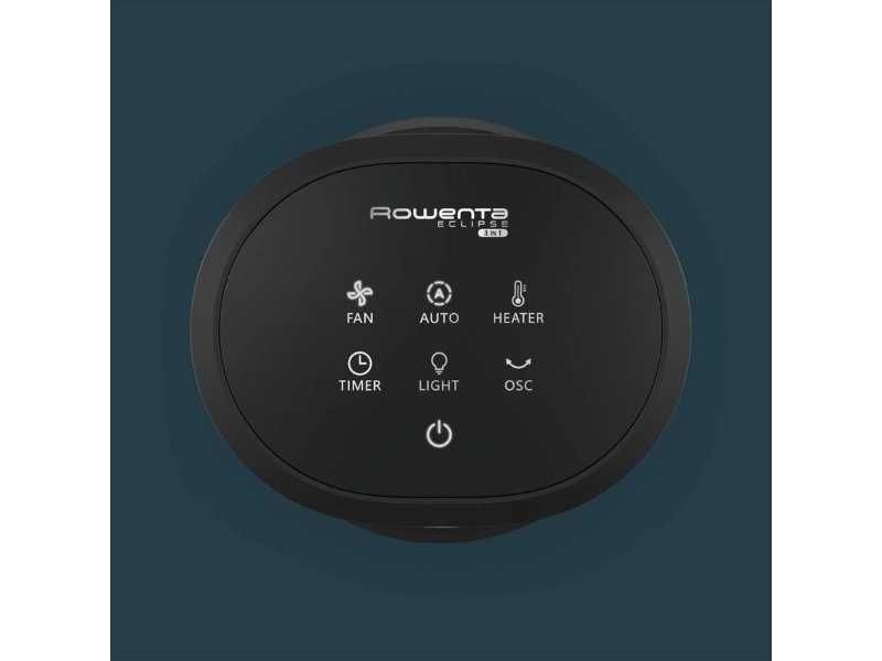 Пречиствател за Въздух, Вентилатор и Отоплител 3 в 1 Rowenta Eclipse QU5062, 2100 W