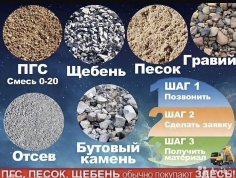 Услуга самосвалы