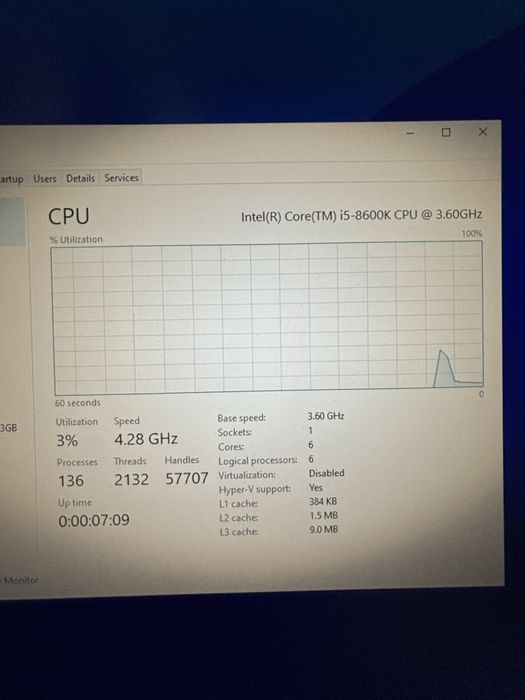 Pc gaming I5 8600k gtx 1060 3